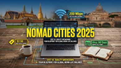Affordable Digital Nomad Cities 2025 Pricing, Food, Rent & WiFi Guide