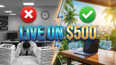 Where Digital Nomads Can Live for $500 Per Month 2025 Budget Guide