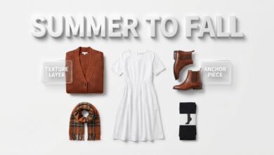 Fall Wardrobe Transition Tips Style Summer Clothes for Autumn