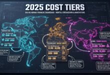 Digital Nomad Cost of Living Guide 2025 Budget, Midrange & Premium