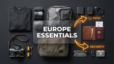 Ultimate Backpacking Europe Packing List The 2025 Capsule Guide